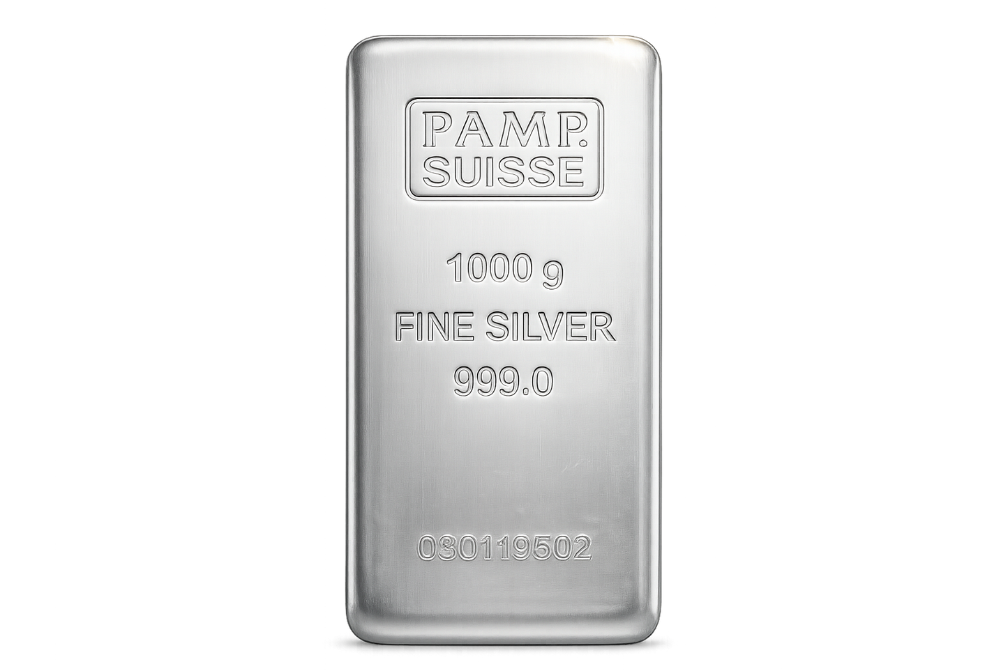 1000g Silver Bar - PAMP Suisse