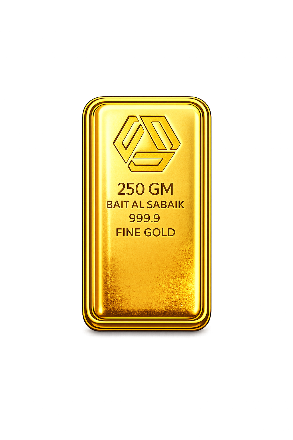 250 Gram Fine Gold Bar 999.9