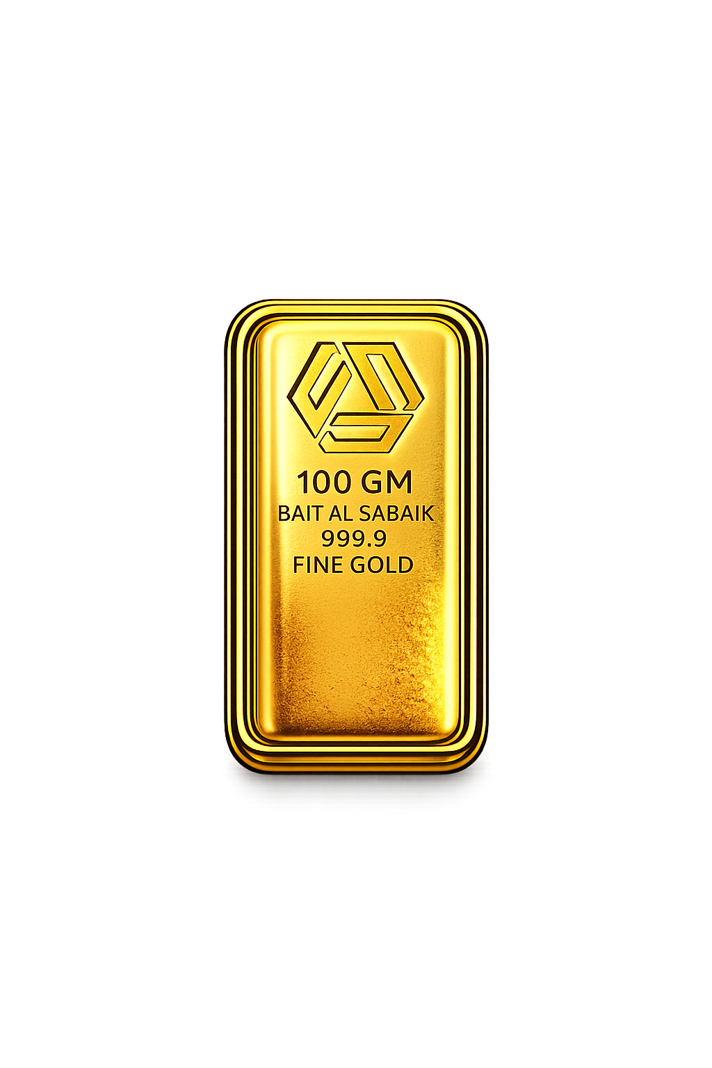 100 Gram Fine Gold Bar 999.9