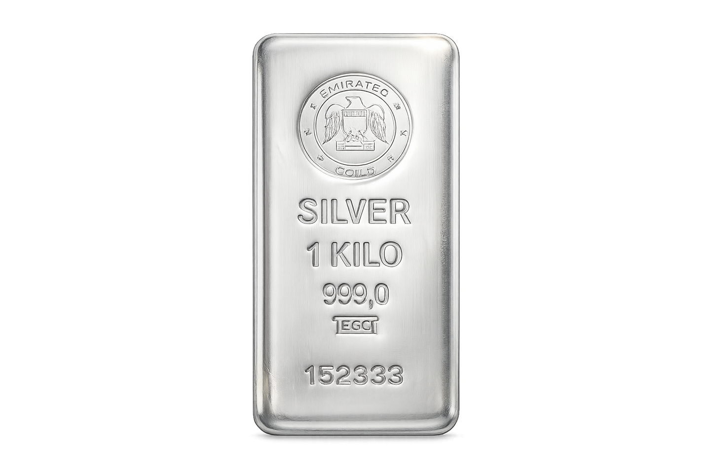 1000g Silver Bar - UAE Refined
