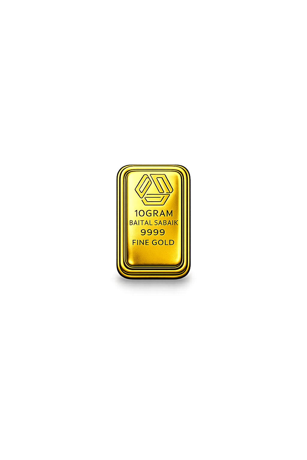 10 Gram Fine Gold Bar 999.9