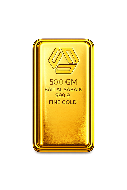 500 Gram Fine Gold Bar 999.9