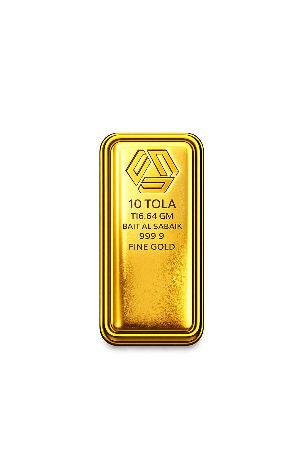 10 Tola Fine Gold Bar 999.9