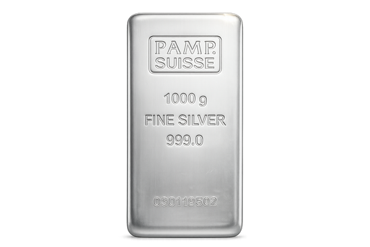 1000g Silver Bar - PAMP Suisse
