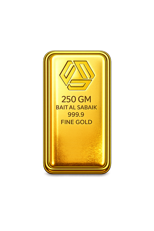 250 Gram Fine Gold Bar 999.9