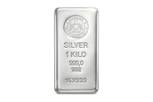 1000g Silver Bar - UAE Refined