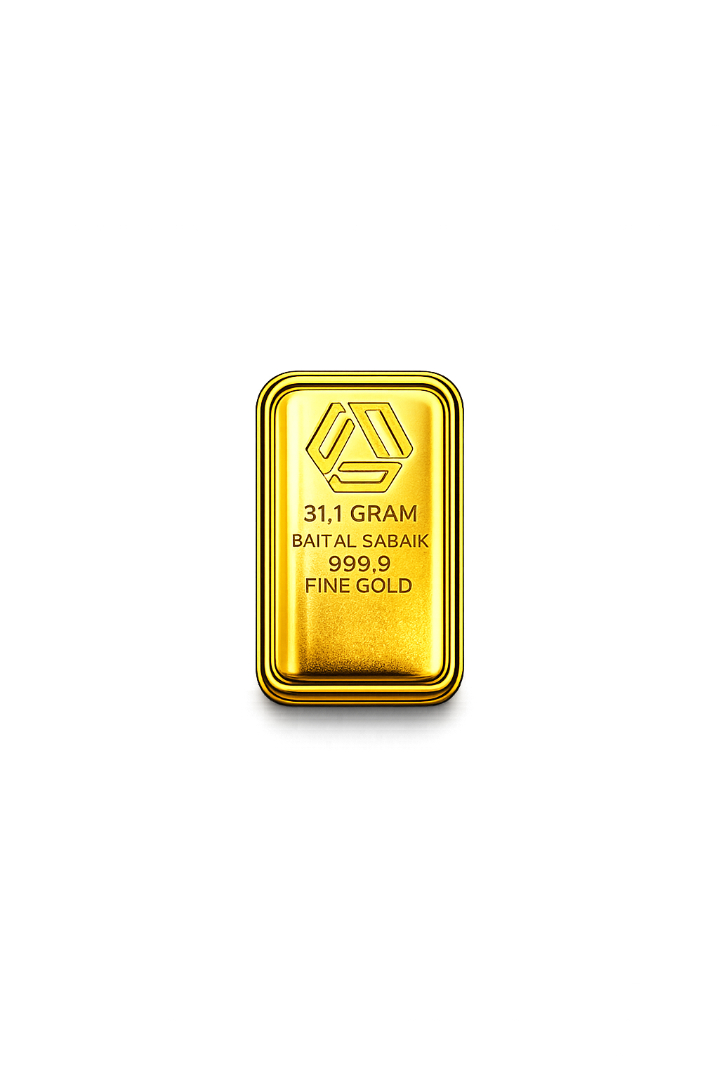 1 Ounce Fine Gold Bar 999.9